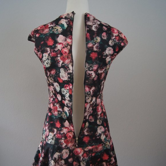 re:named Floral Dress Women's Size Small Back Zipper - Picture 7 of 8
